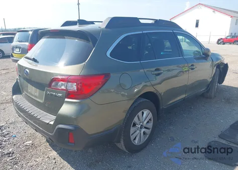 2018 Subaru Outback 2.5I Premium from USA, damaged, VIN 4S4BSACC4J3217822
